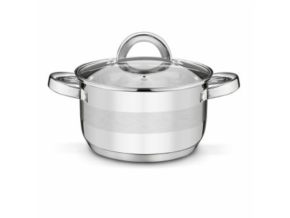hrnec d18cm+PO sklo, ( 2,0l) ROGER, indukce, NR