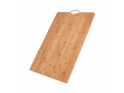 vál 60x40x1,8cm kuchyňský, (prkénko s úchytem), dřevo Bambus
