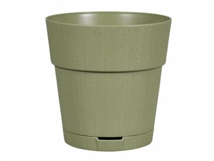 květ. d25xh25cm ETHICA OLIV.ZELENÁ+miska