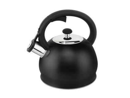 čajník 1,8l BLACK MATT, víčko, indukce, černý NR