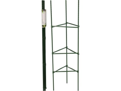 mřížka opěr. 110cm, 3úhelník, 110cm, tm.zelená, kov