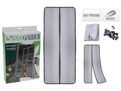 síť proti hmyzu (2x)50x210cm, dveře, magnet, textil