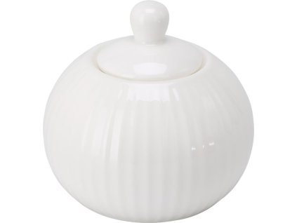 cukřenka d9,5 cm, v.11,5 cm, s víčkem, porcelán