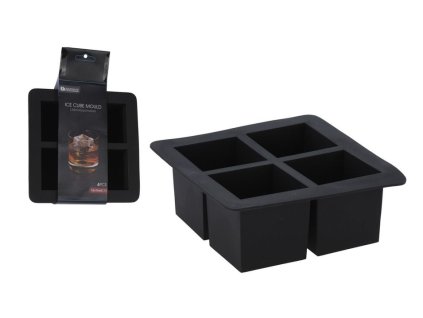 forma na led 16x16x6cm, 4kostky, plast