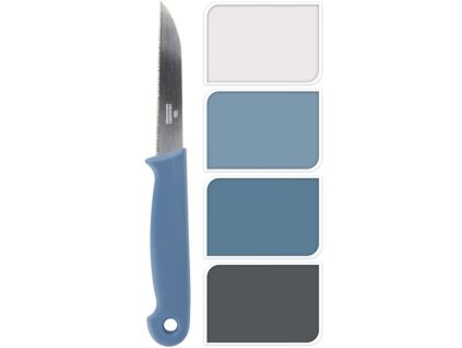 nůž 16,5cm-4ks, kuch., 4barvy, v blistru, NR/plast