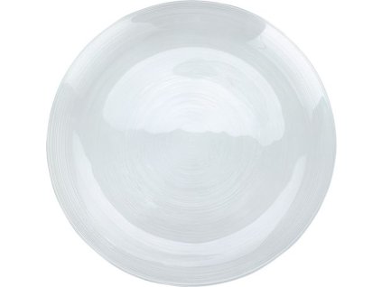 talíř d28cm, matné sklo