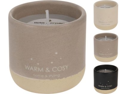 svíčka d 6,0cm HOME WARM a COSY, vonná