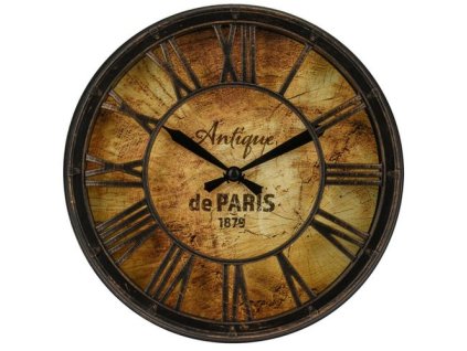 hodiny d21cm "PARIS", nástěnné