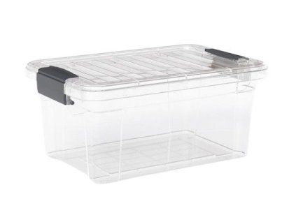 box 10,5l STORAGE Lock&Keep, 36x25x16,6cm, trans.plast