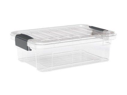 box 21,5l STORAGE Losk&Keep, 52,6x36,1x16,1cm, trans.plast