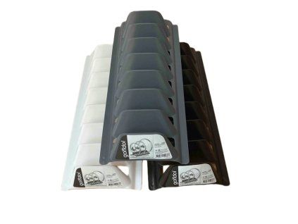 držák poklic 29,5x13,5x 6,5cm, 8pozic, pevný plast