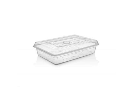box  9,2l MULTI 48x35,5x12cm, víko, transp.plast