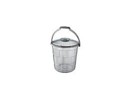vědro  5l s víkem, transpar.plast