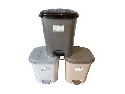 koš odp.30l CLASICO, pedál., plast