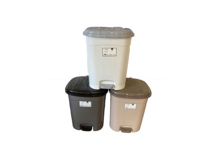 koš odp.50l CLASICO, pedál., plast
