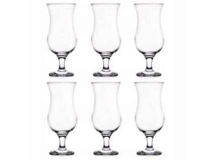 sklen. 390ml, 6ks, FIESTA, stopka, pivo, koktejl (FAN,KNK)