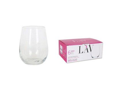 sklen. 360ml, 6ks, GAIA, (KNK,FAN) voda, whisky
