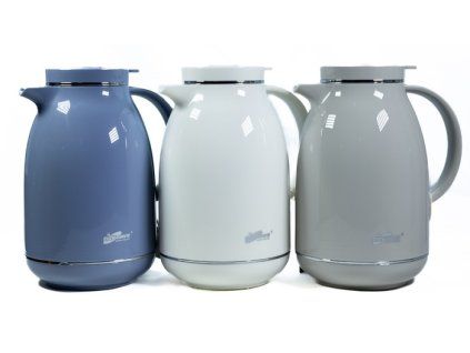termokonvice 1,5l, 3BARVY perleť., (29150-1), plast/sklo