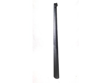 lžíce na obuv 80cm, šedá, lakovaný kov