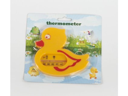 teploměr 11,5cm koup. KAČENKA 0+40°C, plast, dětský