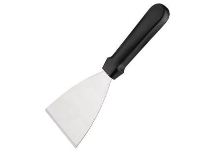 škrabka-obracečka 25x10cm gril., BLACK, NR/plast