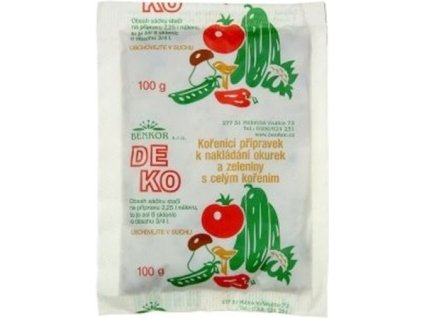 kořen. přípravek DEKO, 100g, na nakládání okurek QQ
