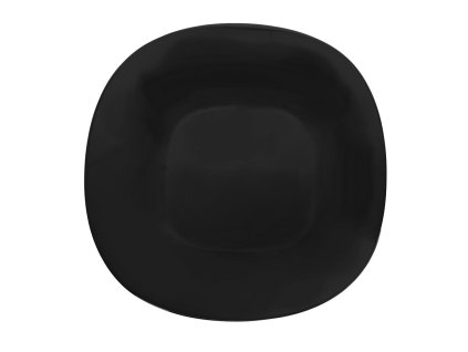 Mělký talíř LUNA black 26x26 cm