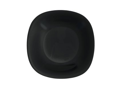 Hluboký talíř LUNA black 21,5x21,5 cm