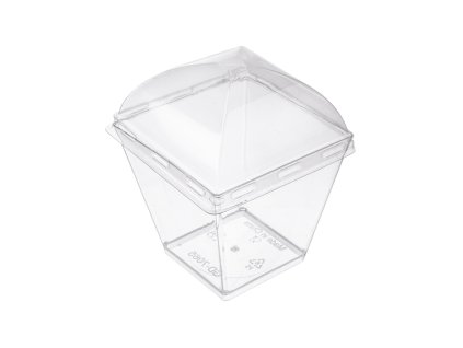 Pohárek s víčkem panna cotta 0,19 l 6 ks