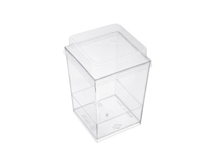 Pohárek s víčkem panna cotta 0,17 l 4 ks