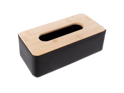 Box na papírové kapesníky BLACK