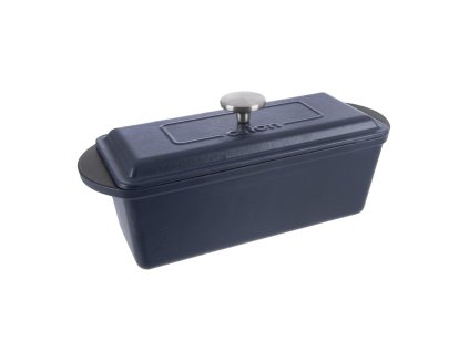 Forma na pečení LITINA SMALT s poklopem 35x14x16 cm