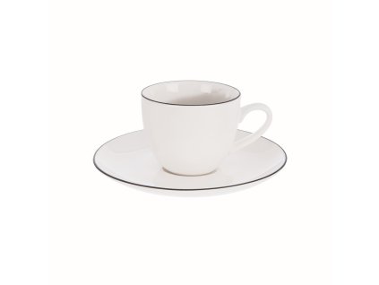 Hrnek s podšálkem Decora espresso 0,1 l 2 ks