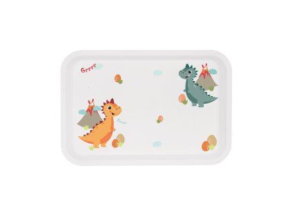 Servírovací dětský tác DINO 30,5x21 cm