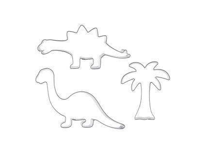 Vykrajovačka dinosvět 3 ks