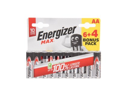 Alkalické tužkové baterie AA 1,5 V 10 ks