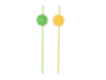 Nápojové brčko opakované použití LIMEPOP 6 ks