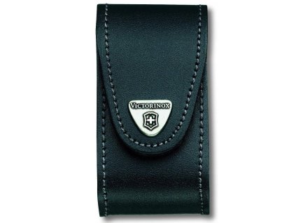 Pouzdro na kapesní nůž Victorinox 91 mm 5-8 želízek, kožené, černé, blister