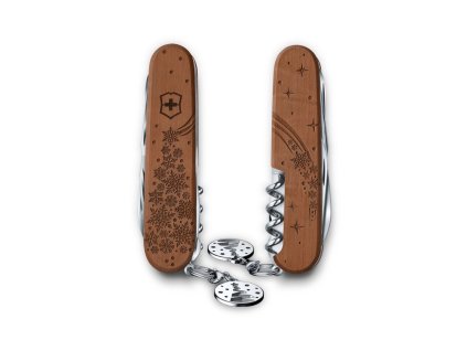 Nůž kapesní Climber Wood, 91 mm, Limitovaná edice zima 2025