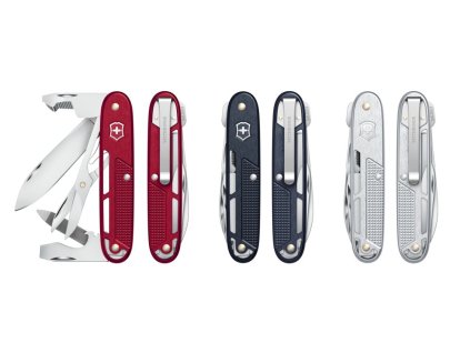 Kapesní nůž SYNERGY X ALOX, 93 mm, červený