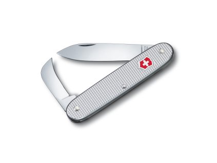 Kapesní nůž SWISS ARMY 2 ALOX, 93 mm, stříbrný