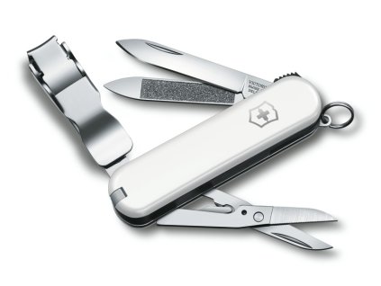 Kapesní nůž NAIL CLIP 580, 65 mm, bílý
