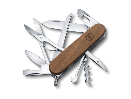 Kapesní nůž HUNTSMAN WOOD, 91 mm, hnědý, blister