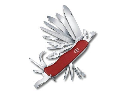 Kapesní nůž WORK CHAMP XL, 111 mm, červený