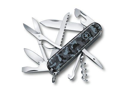 Kapesní nůž HUNTSMAN, 91 mm, Navy Camouflage, blister