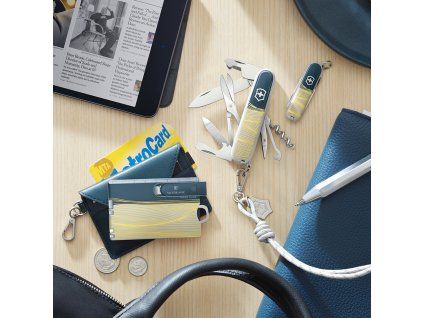 Přívěšek na klíče Victorinox, šedý