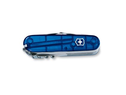Kapesní nůž SWISS CHAMP, 91 mm, modrý transparentní