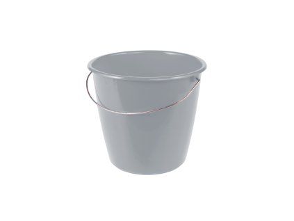 Plastový kbelík KEEEPER 5l šedý
