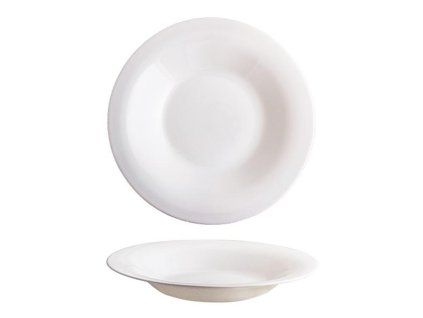 TALÍŘ POLÉVKOVÝ "ELBA", OPÁLOVÉ SKLO, 24CM