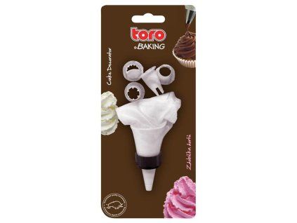 Látková zdobička dortů TORO 4 nástavce